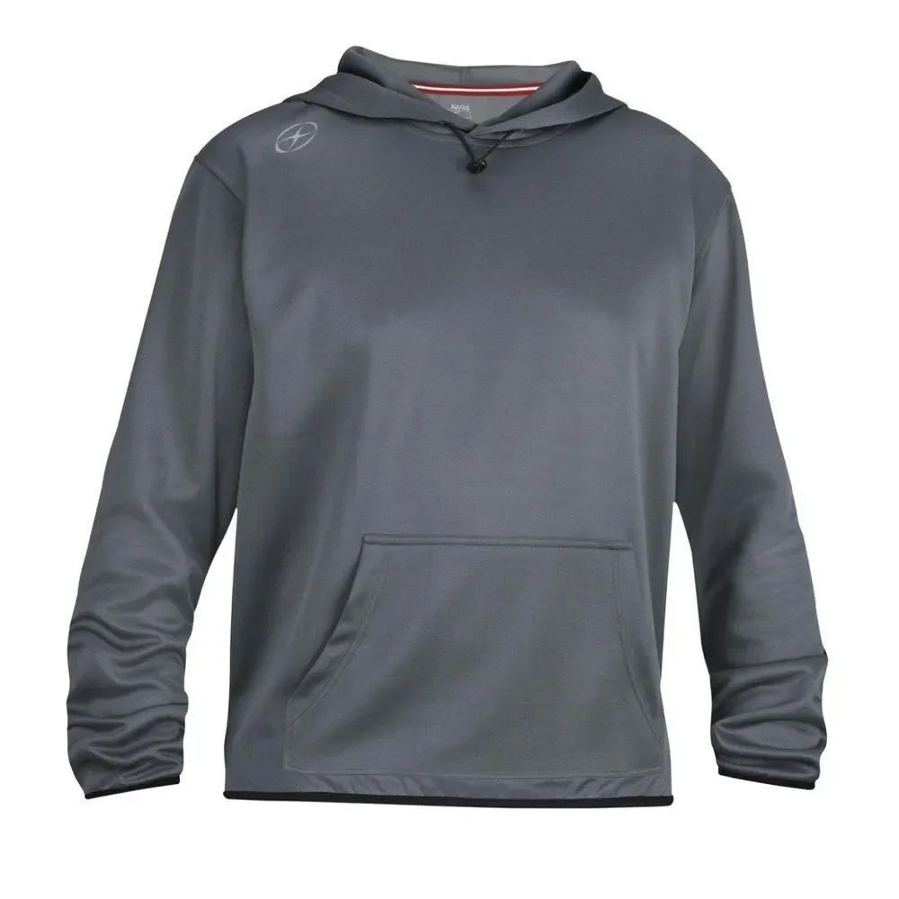 Xara Adult Unisex Newport Sport Hooded Sweatshirt Steel Grey LARGE NWT